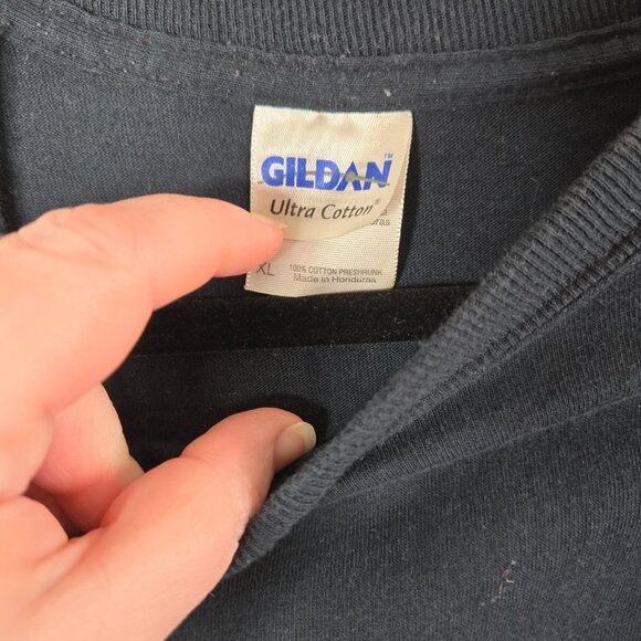 Sons of Anarchy XL Men's Long Sleeve tshirt Crew Neck Gilden Motorcycle Skull - Picture 5 of 8